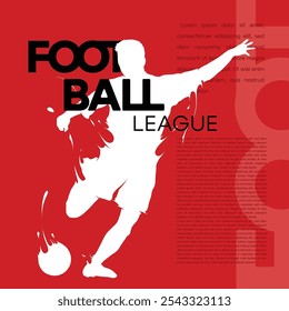 football soccer league background event