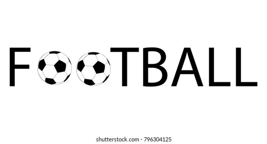 Football soccer logo