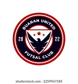 football or soccer logo template vector for team or club