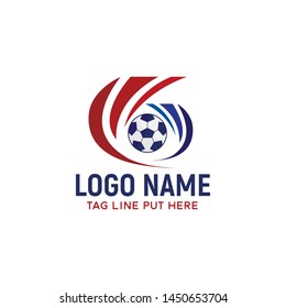 FOOTBALL SOCCER  LOGO/IDENTITY DESIGN FOR SPORTS USE