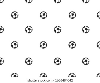fútbol , vector de fondo de patrón de fútbol.