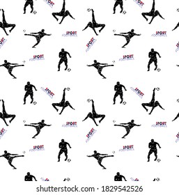 Football soccer player soccer player poses actions vector image