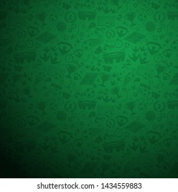 Football, Soccer seamless pattern vector