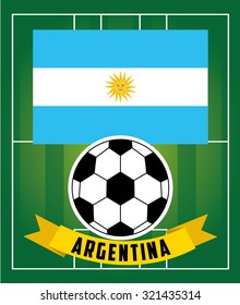 football soccer sport design, vector illustration eps10 graphic 