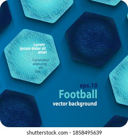 football soccer vector background cover eps10