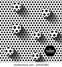 football (soccer) vector background, cover. Eps8.