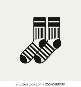 Football Socks icon Vector Desing