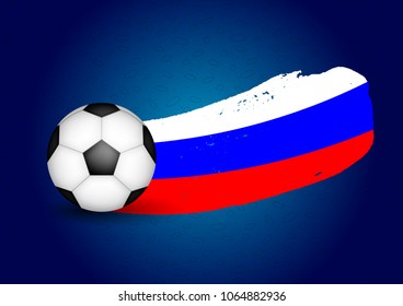 Football Sport Background Vector Illustration EPS10