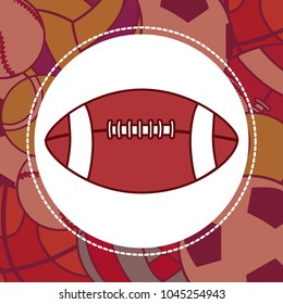 Football sport ball