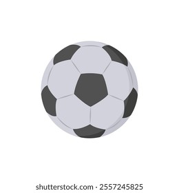 Football, Sport Equipment Vector Illustration Isolated