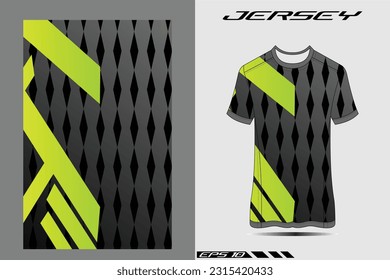 Football Sport, Esports Gaming Jersey T Shirt Template. dummy uniform. Vector Illustration design