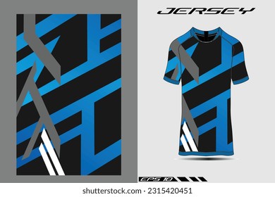 Football Sport, Esports Gaming Jersey T Shirt Template. dummy uniform. Vector Illustration design