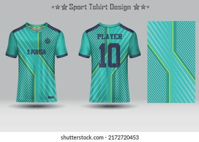 Football sport jersey mockup abstract geometric pattern t-shirt design