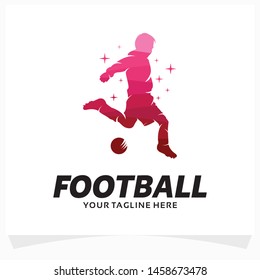 Football Sport Logo Design Template