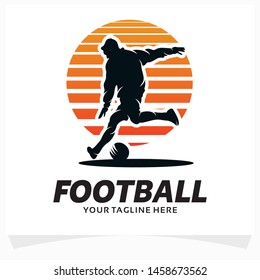Football Sport Logo Design Template