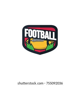 Football sport logo & emblem vector