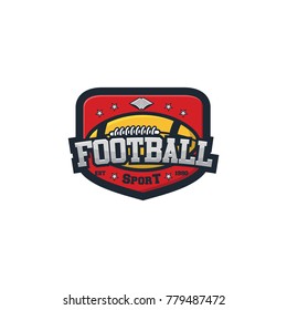 Football sport logo team vector emblem