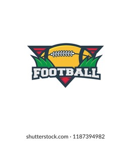 Football sport logo vector