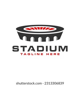 football sport stadium logo design