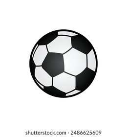 Football sport symbol isolated on white
