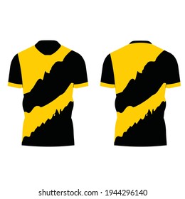 football sport uniform mockup vector design
