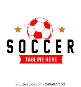 Football sports emblem Logo Template Design