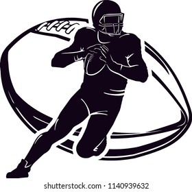 Football Sports Game Logo