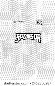 FOOTBALL AND SPORTS TSHIRT BACKGROUND PATTERN VECTOR FOR SUBLIMATION