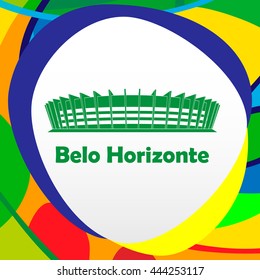 football stadium. 2016. Belo Horizonte