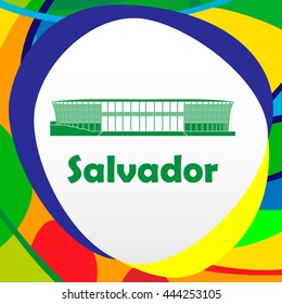 football stadium. 2016. Salvador,