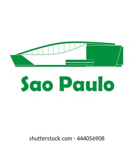 football stadium. 2016. Sao Paulo