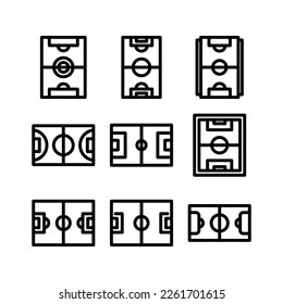 football stadium icon or logo isolated sign symbol vector illustration - high quality black style vector icons