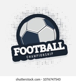 Football Stylish Text On Halftone Background Stock Vector (Royalty Free ...