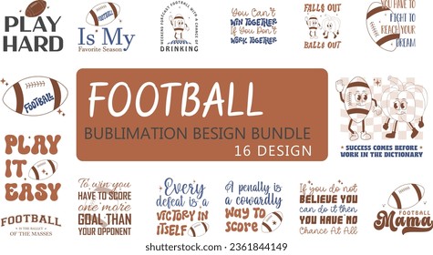 Football Sublimation Design Bundle 1