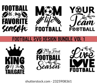  Football Svg Design Bundle Vol 1,Football svg Bundle,Football Game Day svg, Funny Footbal Sayings,Cut Files,Eps File,Football Mom Dad Sister SVG,Svg Bundle svg