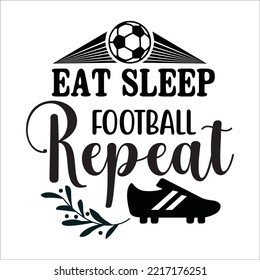 Football svg design cut file