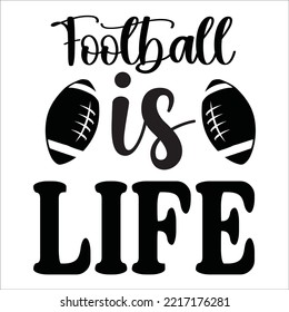 Football svg design cut file