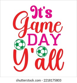 Football svg design cut file