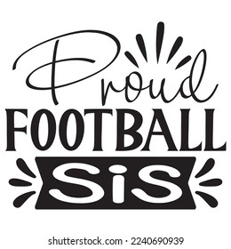 Football SVG Design Vector File.