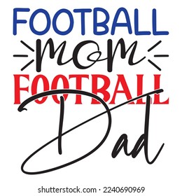 Football SVG Design Vector File.