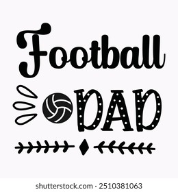 Football "SVG, Design Vector File.American Football T-shirt Design Vector.Sports T-Shirt Design.