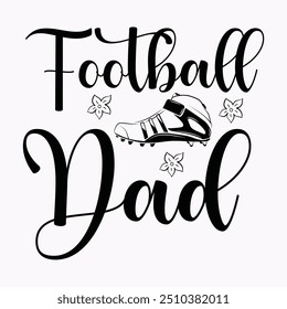 Football "SVG, Design Vector File.American Football T-shirt Design Vector.Sports T-Shirt Design.