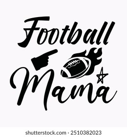 Football "SVG, Design Vector File.American Football T-shirt Design Vector.Sports T-Shirt Design.