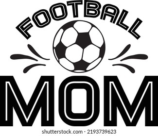 Football SVG T Shirt Design