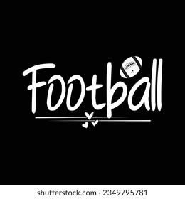 Football svg t shirt design graphic