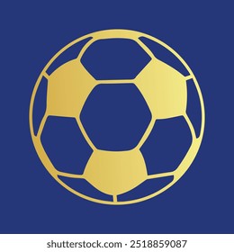 Football Symbol Vector Illustration Abstract Editable image