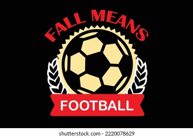 Football t shart design vactor