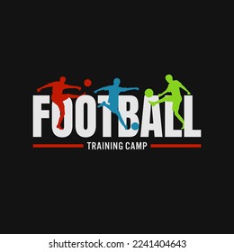 football t shirt print. boys soccer graphic tees vector illustration design and other uses