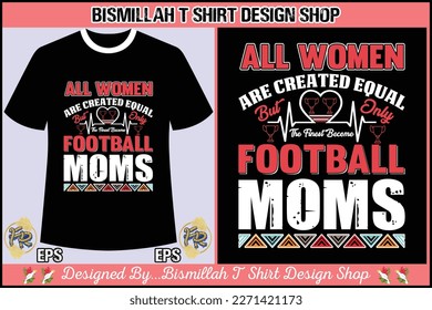 Football t shirt and typography design