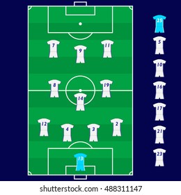 Football tactic.